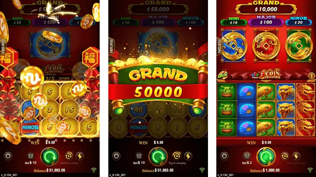 3 Coins Ind11 Bonus